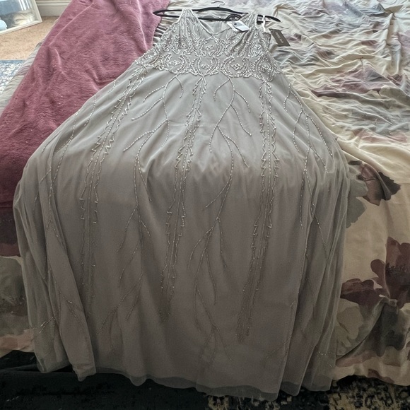 Papell Studio Beaded Gown - Picture 5 of 7